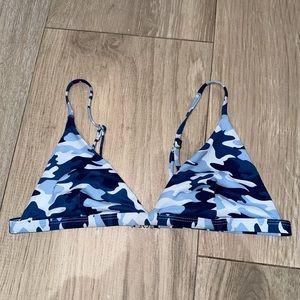 camo bikini top